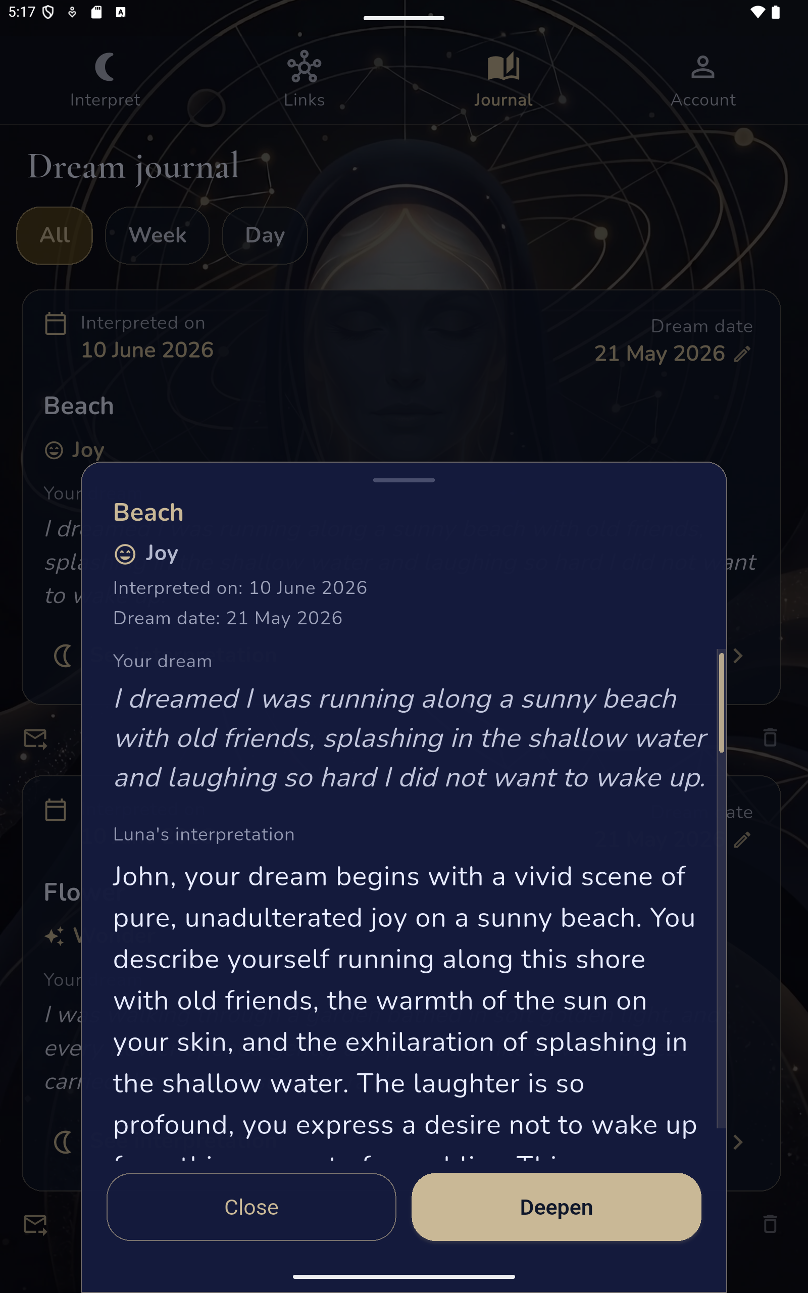 Revisit a dream
