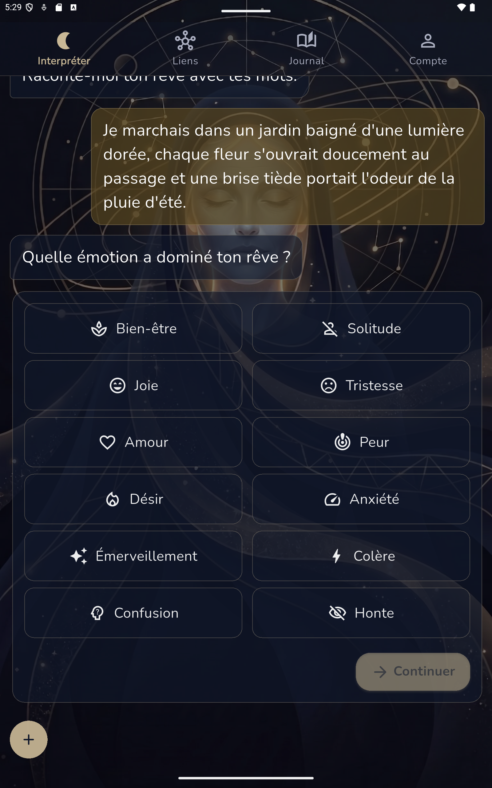 Choisis l'émotion