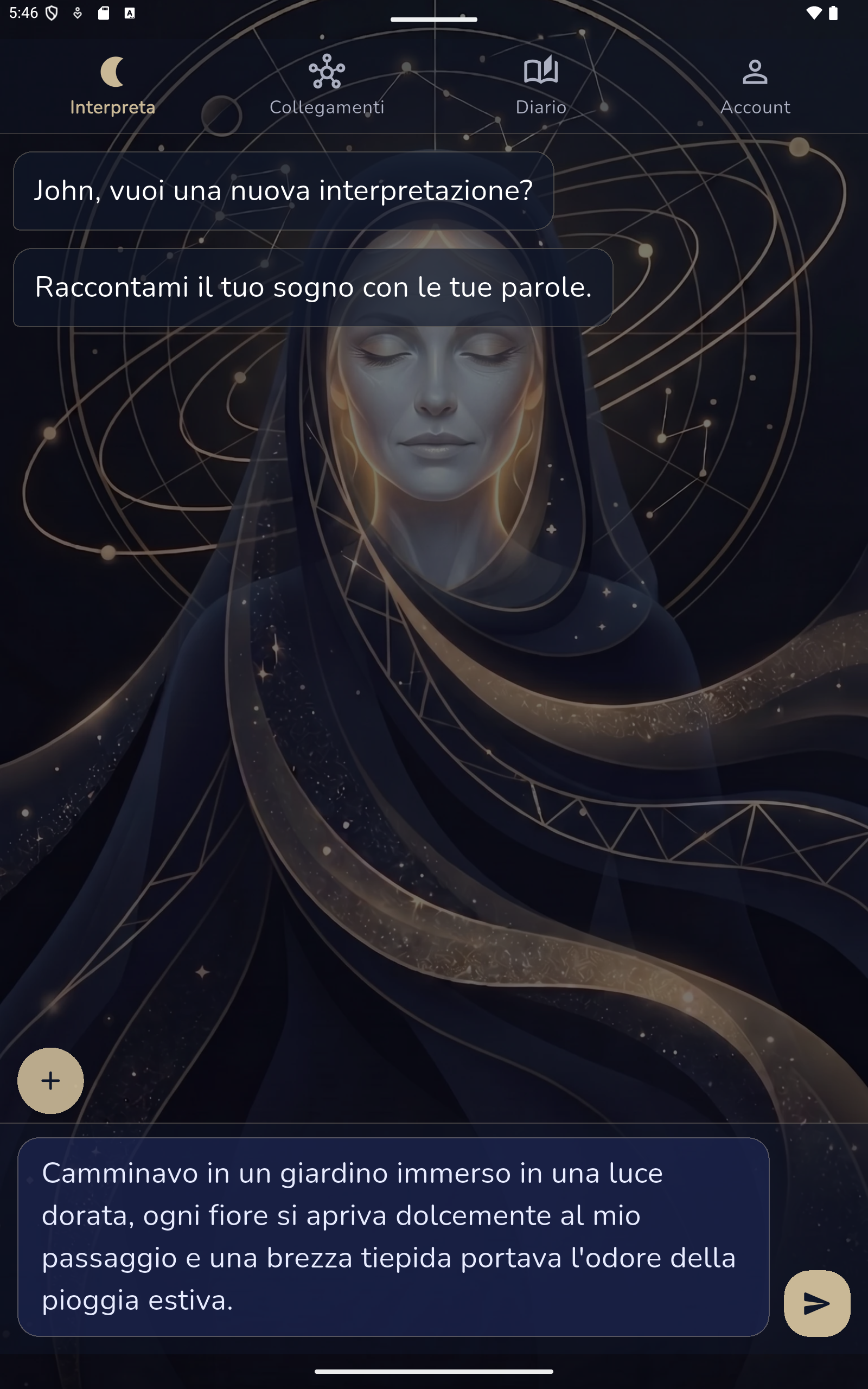 Racconta il sogno a Luna