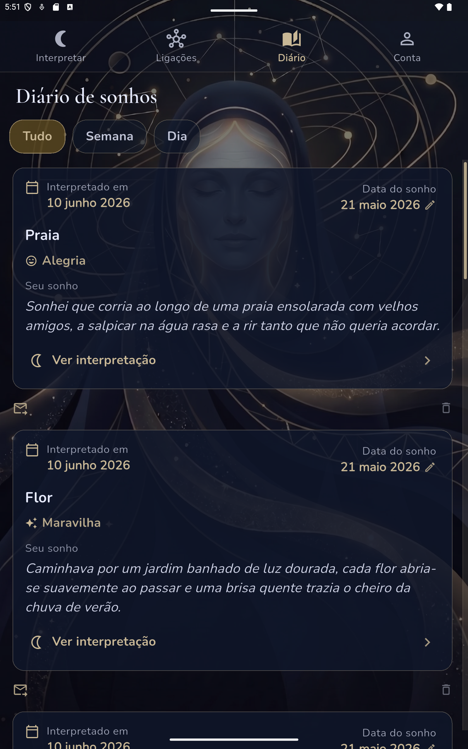 Diário de sonhos
